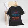 Inclusive Empowerment T-Shirt - We Rise By Lifting Each Other, Affirmation Tee, Unisex Cotton Shirt, Supportive Gift, Activism Apparel
