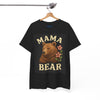 Mama Bear Unisex Heavy Cotton Tee | Perfect Gift for Moms, Nature Lovers, Eco-Friendly Fashion, Birthday or Mother’s Day