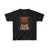Cub Crew Kids Heavy Cotton Tee, Cute Animal T-Shirt, Toddler Fashion, Birthday Gift, Family Matching Shirts