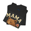 Mama Bear Unisex Heavy Cotton Tee | Perfect Gift for Moms, Nature Lovers, Eco-Friendly Fashion, Birthday or Mother’s Day