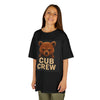 Cub Crew Kids Heavy Cotton Tee, Cute Animal T-Shirt, Toddler Fashion, Birthday Gift, Family Matching Shirts