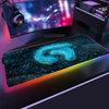 Logitech RGB Mouse Pad Gaming Accessories Mousepad Gamer PC XXL Computer Varmilo Keyboard Genshin Impact Cherry LED Desk Mat