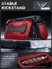 Nintendo Switch 2 Case 2025 MUMBA Titan Series Dockable Ergonomic Switch 2 Grip Protective Cover Holds 5 Game Cards