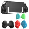 PC Hard Protective Case For Nintendo Switch 2 with Replaceable Ergonomic Grip Crystal Dockable Split Shell for Switch2 Accessori