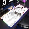 Japanese Cherry Blossom Large RGB Mouse Pad HD Gaming Mousepads XXL Keyboard Mice Pads Non-Slip Rubber Office PC Laptop Carpet