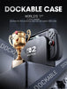 Nintendo Switch 2 Case 2025 MUMBA Titan Series Dockable Ergonomic Switch 2 Grip Protective Cover Holds 5 Game Cards