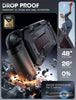 Nintendo Switch 2 Case 2025 MUMBA Titan Series Dockable Ergonomic Switch 2 Grip Protective Cover Holds 5 Game Cards