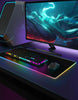 XXL Large PC Gamer Keyboard Desk Mat 900x400 RGB Alienware Gaming Mouse Pad LED Computer Accessories Tapis De Souris Mousepads