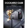 Nintendo Switch 2 Case 2025 MUMBA Titan Series Dockable Ergonomic Switch 2 Grip Protective Cover Holds 5 Game Cards