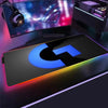 Logitech RGB Mouse Pad Gaming Accessories Mousepad Gamer PC XXL Computer Varmilo Keyboard Genshin Impact Cherry LED Desk Mat