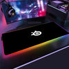 Logitech RGB Mouse Pad Gaming Accessories Mousepad Gamer PC XXL Computer Varmilo Keyboard Genshin Impact Cherry LED Desk Mat