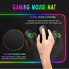 Fortnite-E LED Desk Mat Pc Gaming Accessories Large Mouse Pad Computer Gamer Keyboard Mat Gamer Deskmat