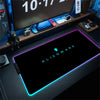 XXL Large PC Gamer Keyboard Desk Mat 900x400 RGB Alienware Gaming Mouse Pad LED Computer Accessories Tapis De Souris Mousepads