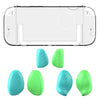 PC Hard Protective Case For Nintendo Switch 2 with Replaceable Ergonomic Grip Crystal Dockable Split Shell for Switch2 Accessori