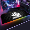 Logitech RGB Mouse Pad Gaming Accessories Mousepad Gamer PC XXL Computer Varmilo Keyboard Genshin Impact Cherry LED Desk Mat