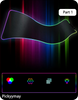 Space Large RGB Mouse Pad Gaming Mousepad LED Mouse Mat Gamer Mousemats Table Pads PC Desk Mat RGB Keyboard Mat XXL 90x40cm