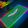 Aston Martin F1 logo Mouse Pad Xxl Laptop music Mat Gaming Rgb Mousepad Backlit Keyboard Gamer Girl Table Pads Deskpad