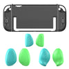 PC Hard Protective Case For Nintendo Switch 2 with Replaceable Ergonomic Grip Crystal Dockable Split Shell for Switch2 Accessori