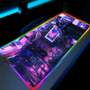 Asus Rgb Gaming Mause Gamer Rug Pc Xxl Large Game Keyboard Carpet Backlight Mousepad