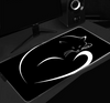 Black And White Line 90x40cm RGB Gaming Mouse Pad Large Gamer Big Mouse Mat Computer Gaming Keyboard Desk LED Backlit Mousepad