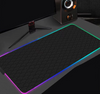 Black And White Line 90x40cm RGB Gaming Mouse Pad Large Gamer Big Mouse Mat Computer Gaming Keyboard Desk LED Backlit Mousepad