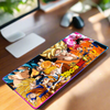 Dragons Balls Z Goku RGB Mousepad Computer Gam Xxl Keyboard  LED Glowing Mousepad Rug