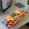 Dragons Balls Z Goku RGB Mousepad Computer Gam Xxl Keyboard  LED Glowing Mousepad Rug
