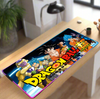 Dragons Balls Z Goku RGB Mousepad Computer Gam Xxl Keyboard  LED Glowing Mousepad Rug