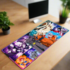 Dragons Balls Z Goku RGB Mousepad Computer Gam Xxl Keyboard  LED Glowing Mousepad Rug