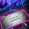 RS-A-Audi Logo  Mouse Pad RGB Keyboard Cover Desk-mat Colorful Surface Waterproof Multi-size World Computer GamerMause pads Cute