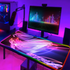 ROG RGB Mousepad Gamer Keyboard Mat LED Computer Mausepad Keyboards Accessories Gaming Desk Mat Mouse Carpet Xxl