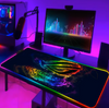 ROG RGB Mousepad Gamer Keyboard Mat LED Computer Mausepad Keyboards Accessories Gaming Desk Mat Mouse Carpet Xxl