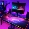 ROG RGB Mousepad Gamer Keyboard Mat LED Computer Mausepad Keyboards Accessories Gaming Desk Mat Mouse Carpet Xxl