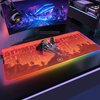 Valorant RGB Pad Large Mousepad Desk Protector Pc
