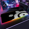 Logitech RGB Mouse Pad Gaming Accessories Mousepad Gamer PC XXL Computer Varmilo Keyboard Genshin Impact Cherry LED Desk Mat