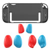 PC Hard Protective Case For Nintendo Switch 2 with Replaceable Ergonomic Grip Crystal Dockable Split Shell for Switch2 Accessori