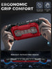 Nintendo Switch 2 Case 2025 MUMBA Titan Series Dockable Ergonomic Switch 2 Grip Protective Cover Holds 5 Game Cards