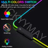 Universe RGB Gaming Mousepad Space Mouse Mats LED Large Gamer Mousepads XXL Keyboard Pads Luminous Desk Mat Mouse Pad Backlit