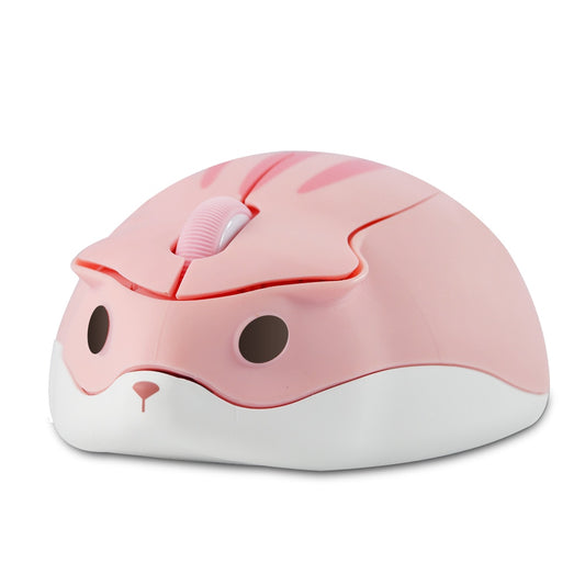 Cute Pink Hamster Wireless Optical Computer Mouse