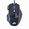 5500DPI Wired LED Optical Gaming Mouse for Laptop PC