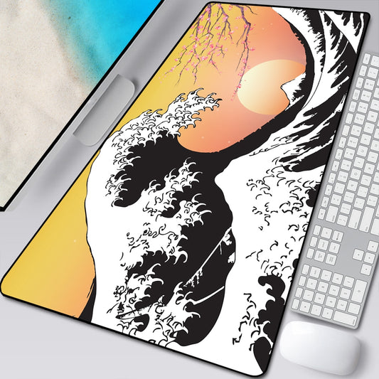 Great Wave Collection XL Keyboard and Mouse Pad 2-3mm