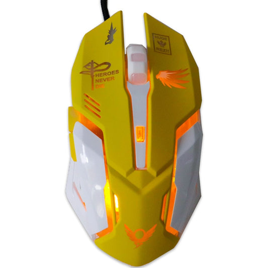 USB Wired Professional E-sports Gaming Silent Mouse 2400 DPI