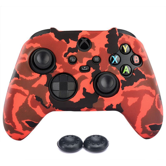 Water Printing Anti-slip Soft Silicone Protective Case Skins for Xbox Series S X Controller