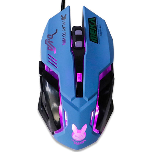 USB Wired Professional E-sports Gaming Silent Mouse 2400 DPI