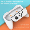 2pc Joycon Bracket Stand Holder Wheel For Nintendo Switch/Nintendo Switch OLED JOY CON Controller Gamepad Hand Grip Accessories