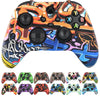 Water Printing Anti-slip Soft Silicone Protective Case Skins for Xbox Series S X Controller