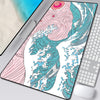 Great Wave Collection XL Keyboard and Mouse Pad 2-3mm