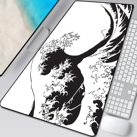 Great Wave Collection XL Keyboard and Mouse Pad 2-3mm