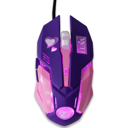 USB Wired Professional E-sports Gaming Silent Mouse 2400 DPI