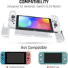 Universal PC Transparent Protector Case For Nintendo Nintend Switch OLED Cases Hard Clear Back Cover Shell Coque Ultra Thin Bag